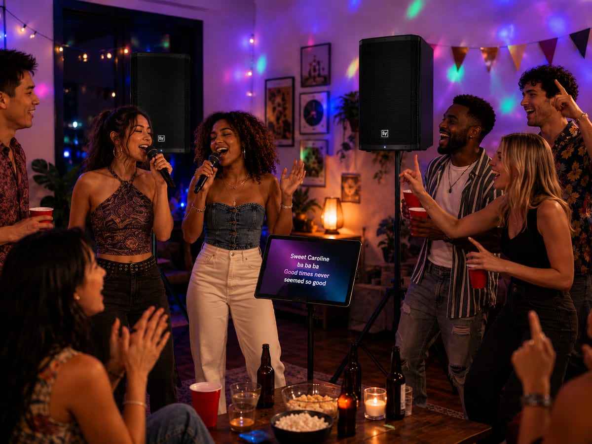 Rent Loud double karaoke package