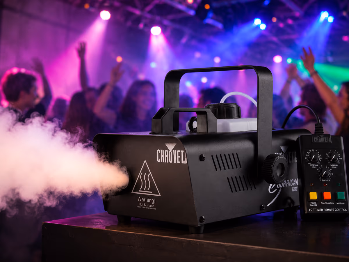 Hurricane 1200 Fog Machine Package hire package