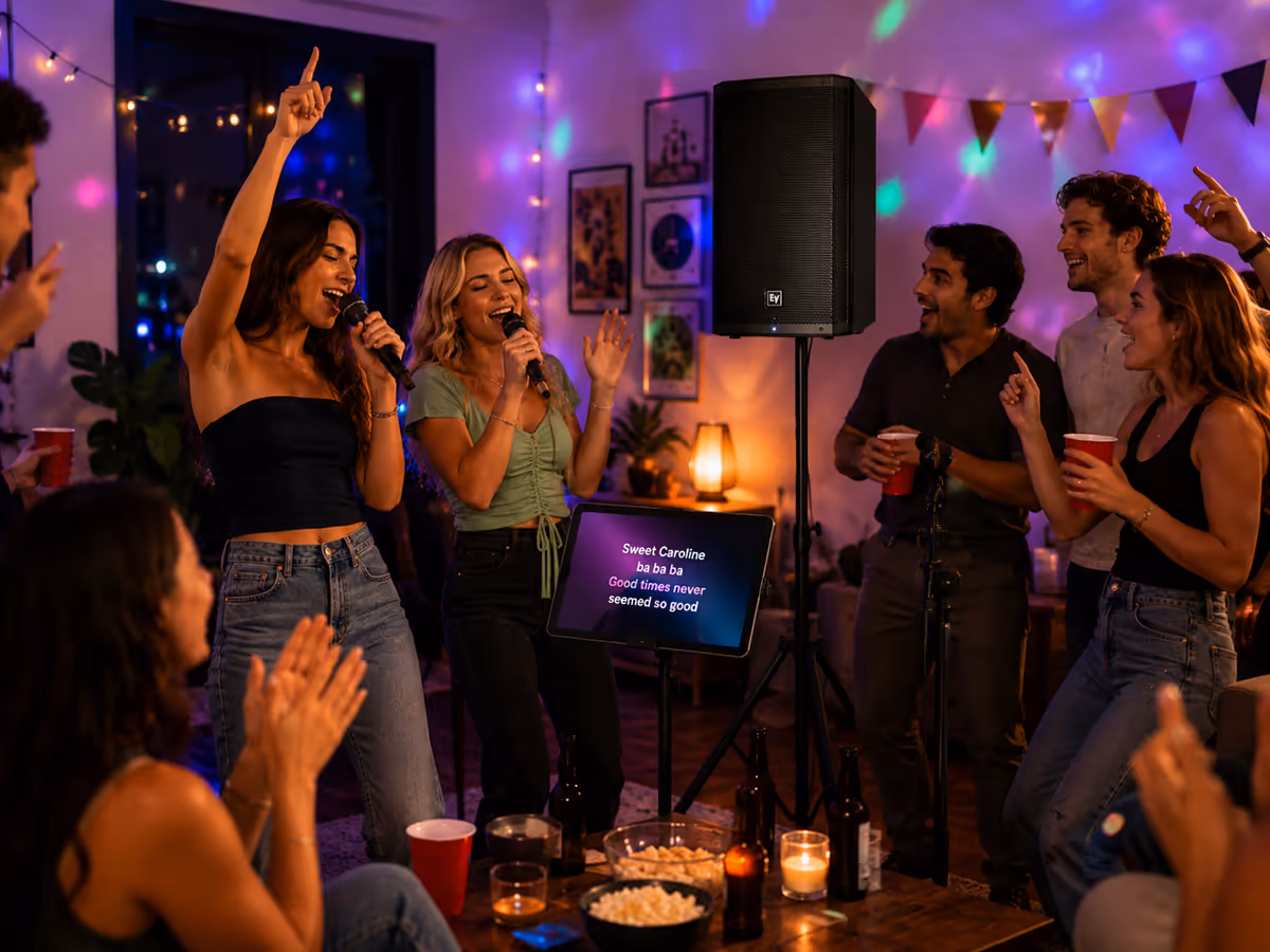 Single Karaoke Package hire package