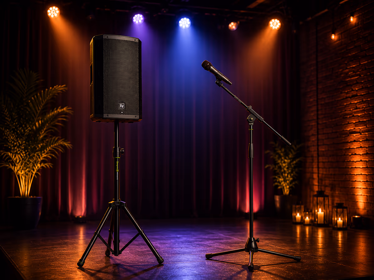 Single PA Speaker Package hire package